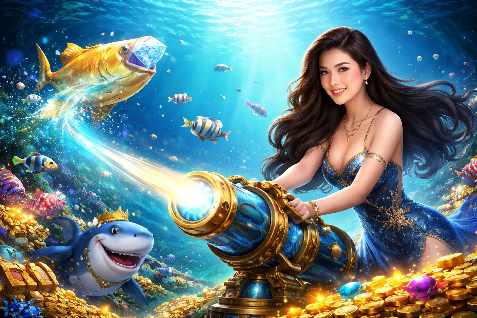 Trò chơi bắn cá hấp dẫn tại Bet 168